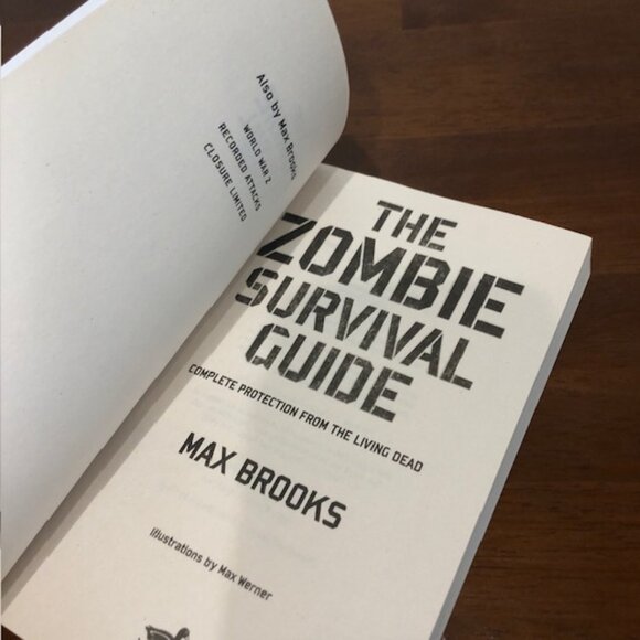 The Zombie Survival Guide Complete Protection From The Living Paperback Book. - Picture 10 of 10